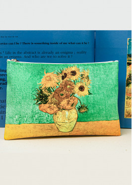Van Gogh - Sunflowers - Clutches Canvas