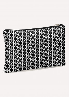 White Flowers - Clutches Canvas