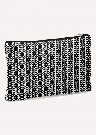 White Flowers - Clutches Canvas