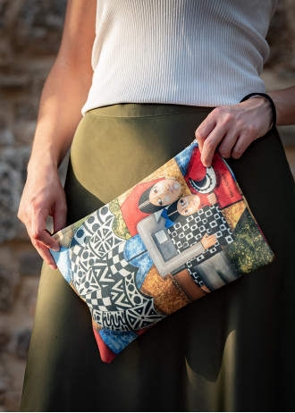 Maria Kokkini - After the rain - Clutches Canvas