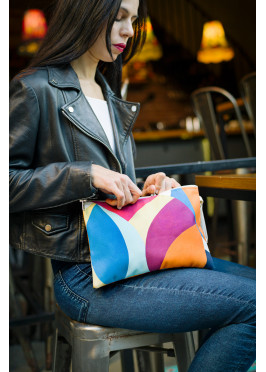 Tzina Dellasouda - Rainbow - Clutches Canvas