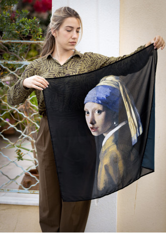 Johannes Vermeer - Girl with a Pearl Earring - Scarves