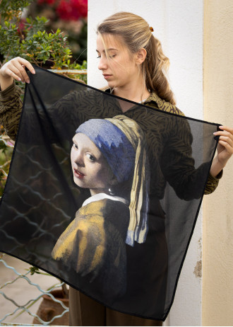 Johannes Vermeer - Girl with a Pearl Earring - Scarves
