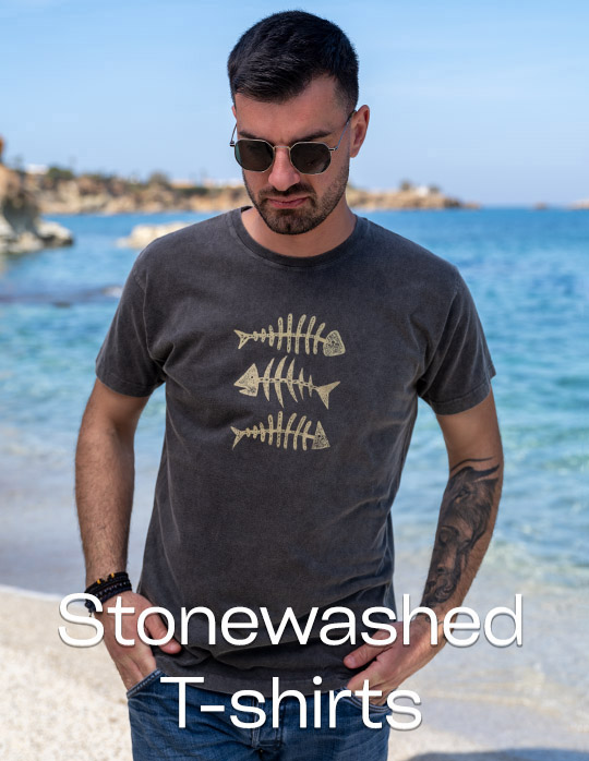 ZOE Men's Stonewashed T-Shirts
